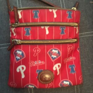 Dooney and Bourke Phillies cross body.